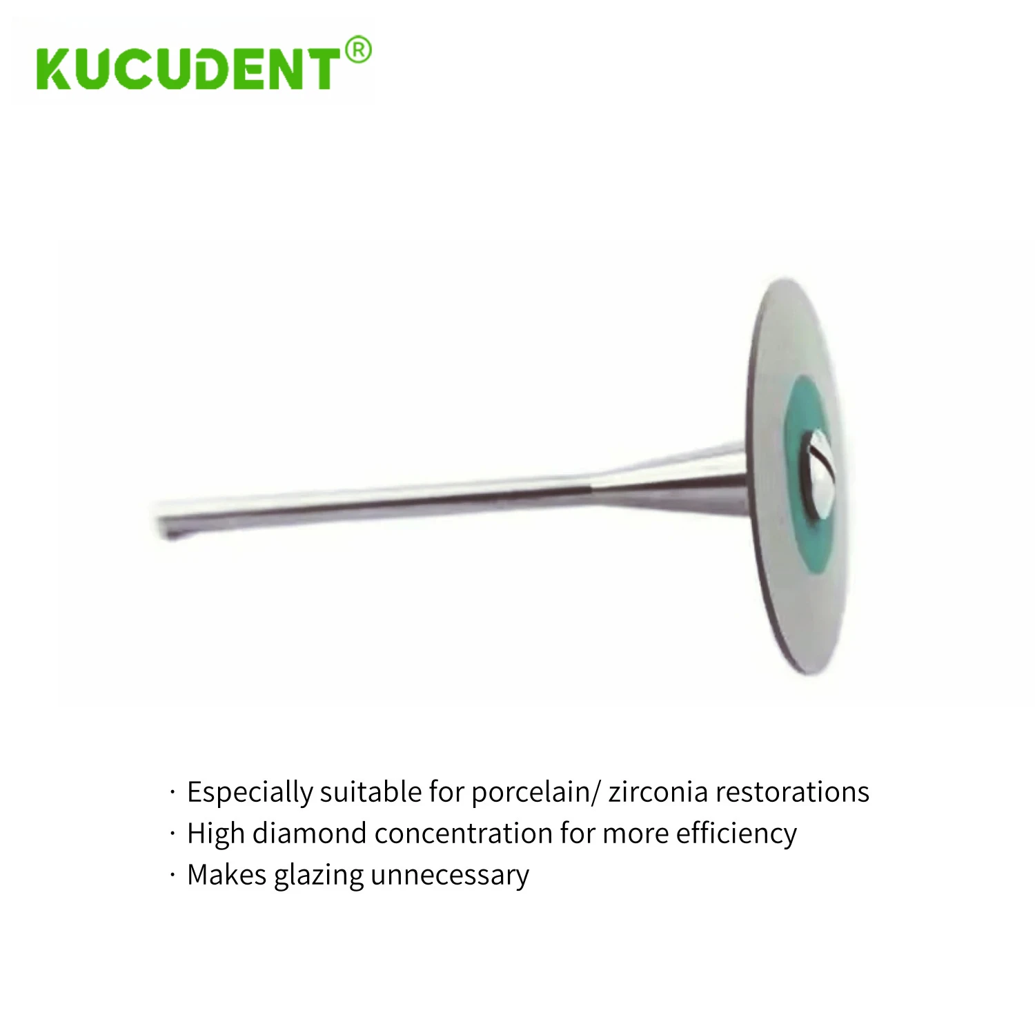 1 قطعة الأسنان المطاط الماس الملمع عجلة القرص ل زركونيا الخزف ترميم HP 26 مللي متر مختبر الملمع عجلات أدوات طب الأسنان #4