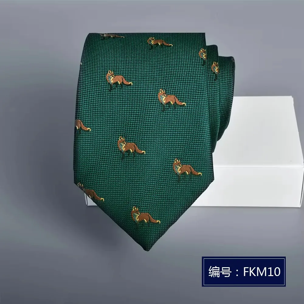 

Modern Luxury Men's Tie 7cm Quality Teal Floral Print Business Fashion Necktie for Wedding Accessories