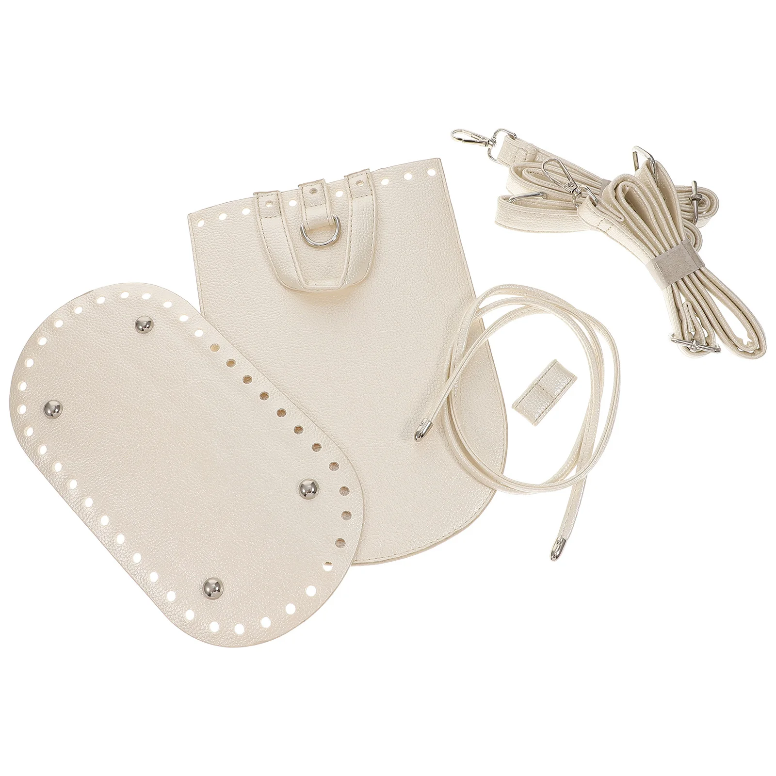 

7Pcs Handbag Weaving Materials Sturdy PU DIY Bag Supplies Toolbox for Handmade Woven Bag Craft Gifts Accessories