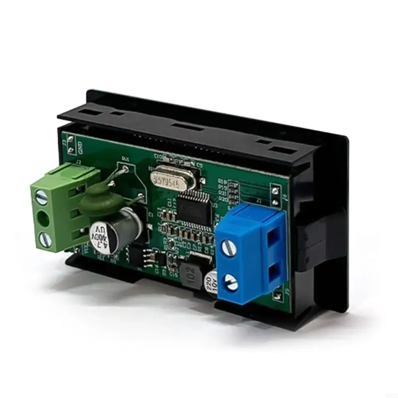 Q81C Home High Precise Single Phase Energy Monitoring Meter Realtime Electrical Parameter Analysis Color Display ABS Material