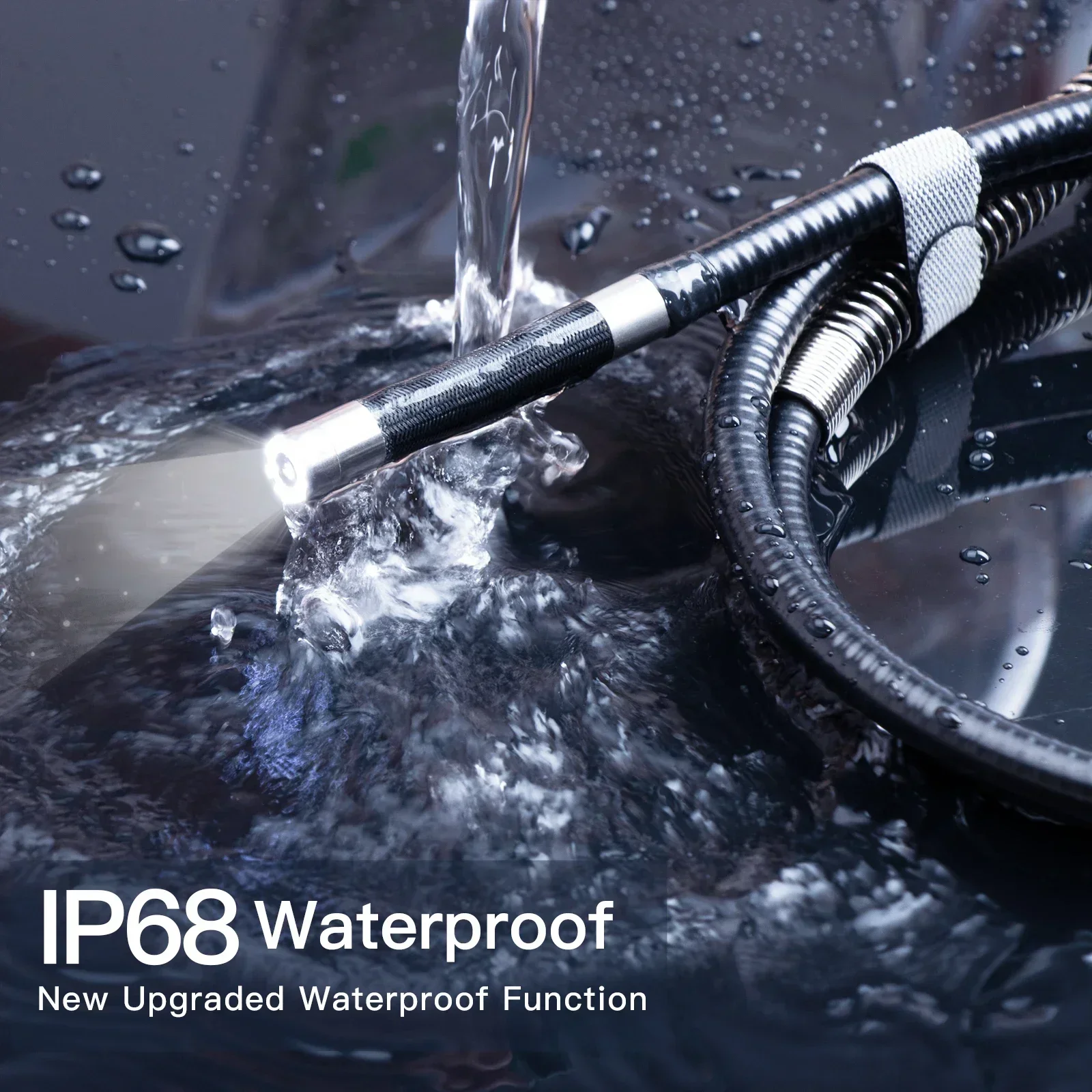 

2026 Best Seller H408B 4.3Inch Screen 8.5Mm Articulating Inspection Camera Hd Endoscope Ip67 Waterproof Oed/ Odm Car Borescope C