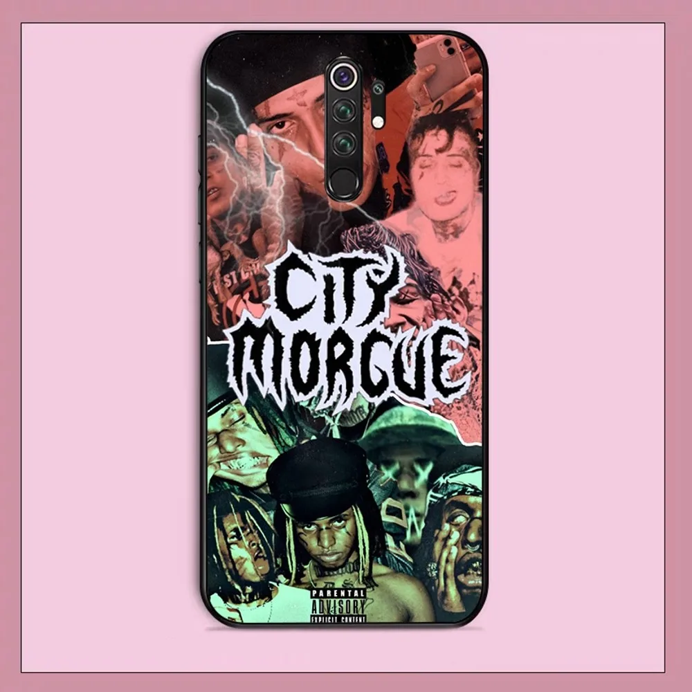 C-City Morgue Zillakami Phone Case For Redmi Note 4 X 5 A 6 7 8 T 9 9S 10 11 11S 11Epro Poco M3 Pro