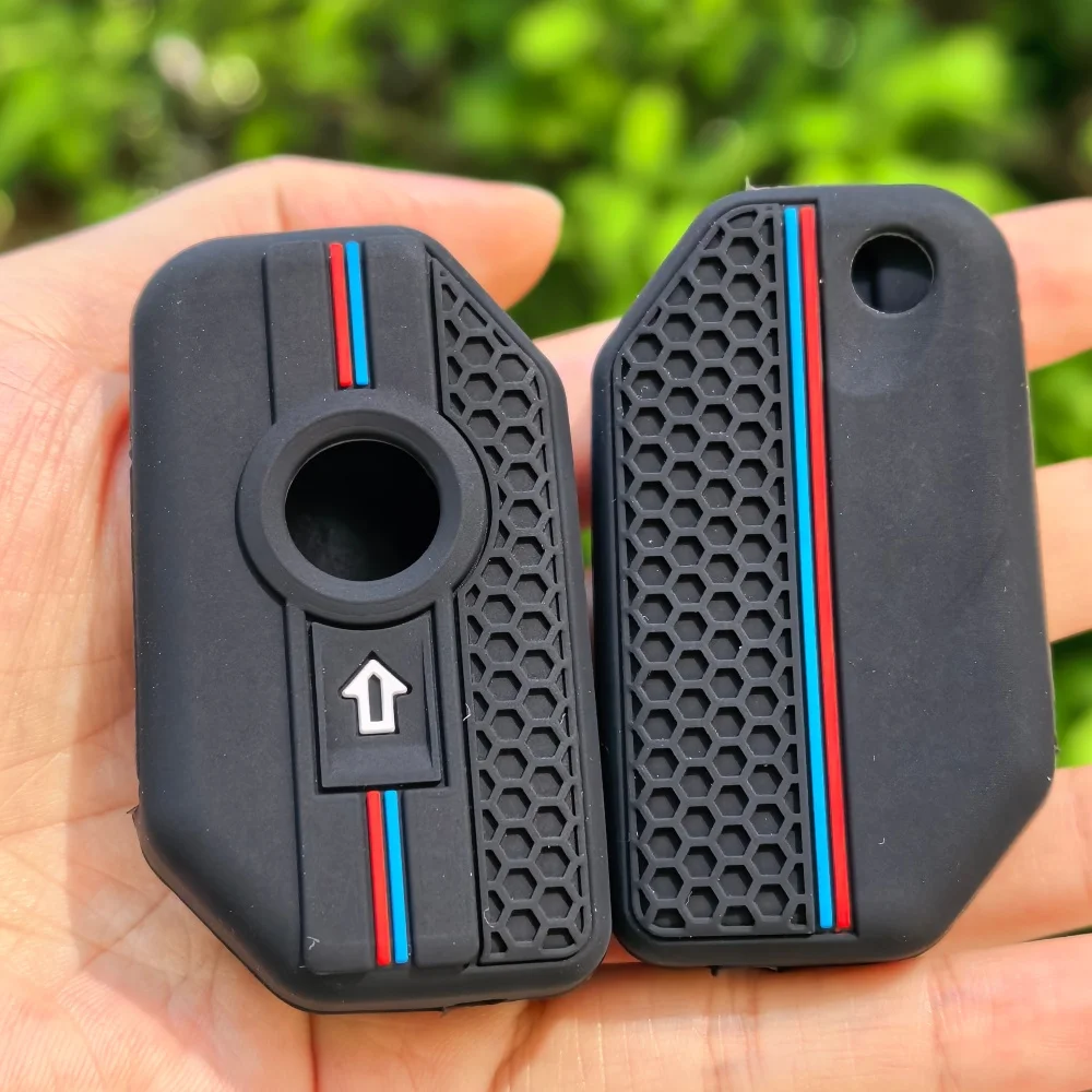 For BMW R1250GS R1200GS C400gt F750GS F850GS K1600B K1600GT R1200RS R1200RT F900R F900XR Motorcycle Silicone Key Case Skin Cover