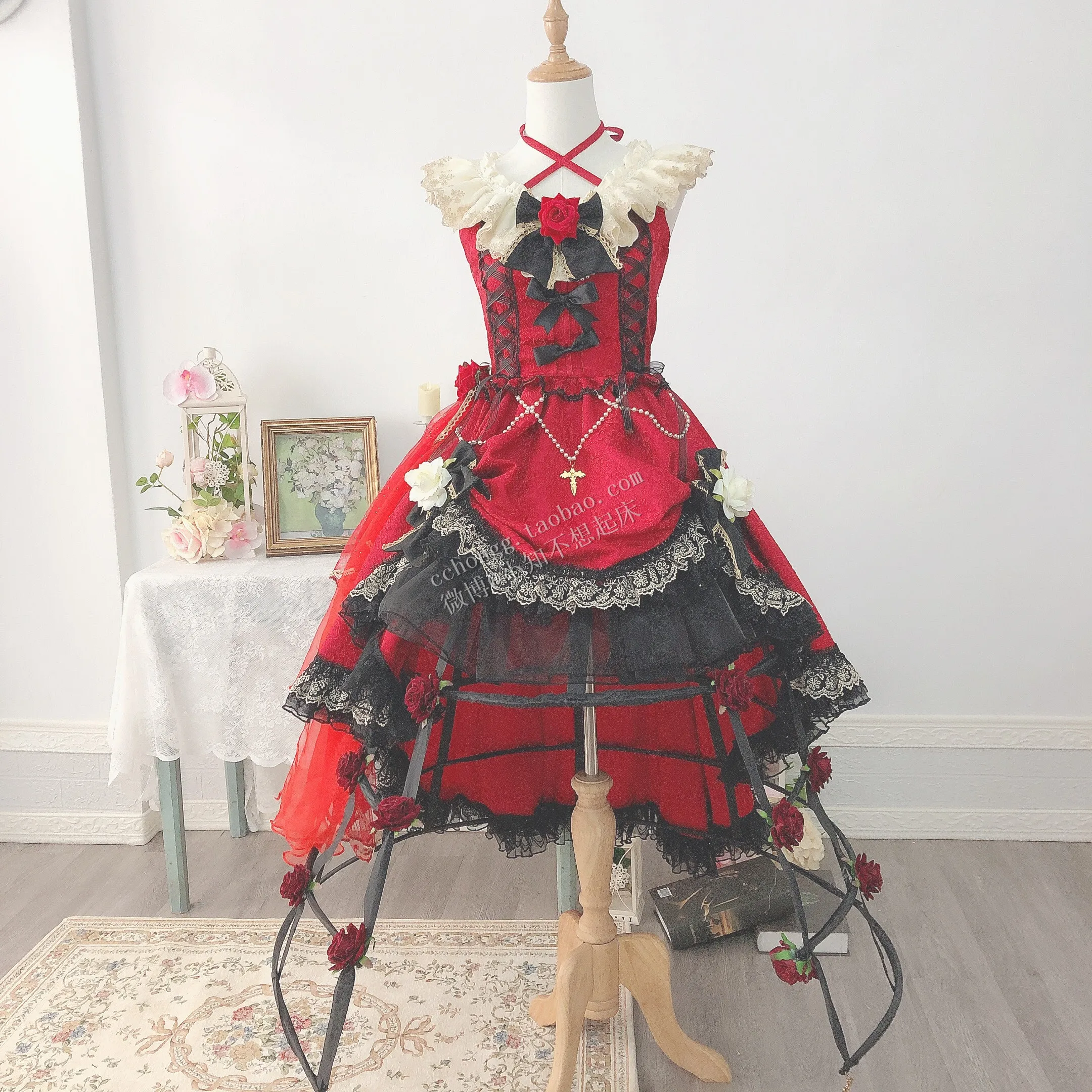 

New Flandre Scarlet Cosplay costume Halloween Christmas Role Playing Party Comic Dress New Project customized New Mooyiyi cos