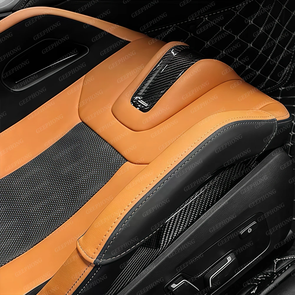 Carbon Bucket Seat Bolster Protector Set for BMW M2 M3 M4 M5 M8 GTS/CS/Competition/Touring G80 G82 G87 G80 G81 Car Accessories