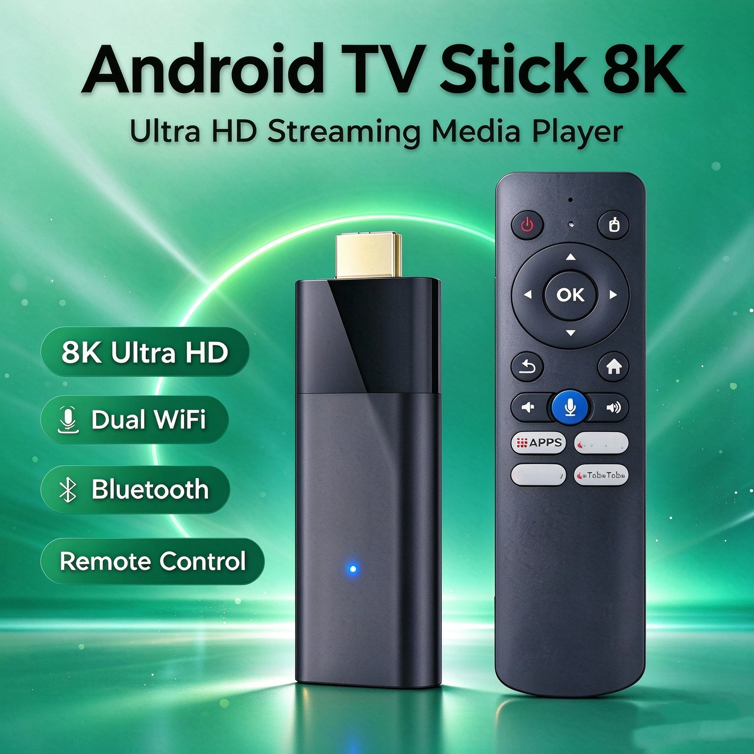 Google 8K Android 16 TV Stick Smart TV Dongle WiFi HDMI Streaming Media Player with Voice Remote Support 2.4/5GWifi YouTube Google Play - Aliexpress Deal