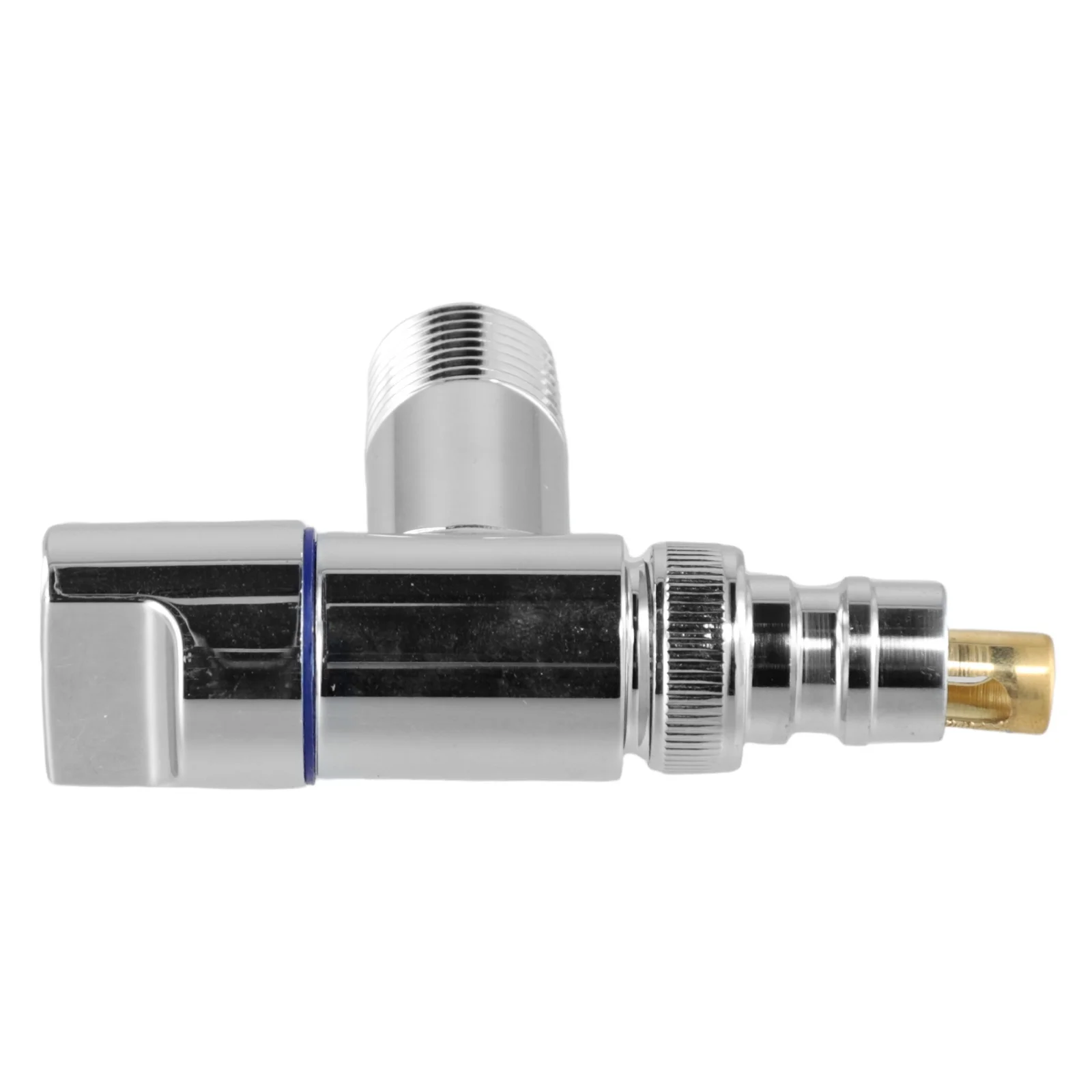 High Quality Metal Handle Brand New Angle Valve Bathroom Faucet G1/2 Quick Opening Rotary Switch Stainless Steel