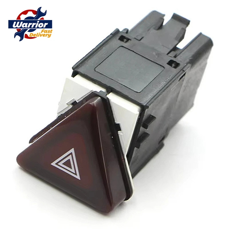 

Dark Red Hazard Warning Flash Switch Button Emergency Switch for GOLF 5 MK5 RABBIT 18G 953 509 18G953509