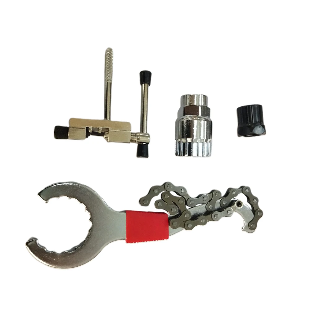 

1 set Bicycle Chain-Cutting Device Repair Kit for Mountain Bike Portable Bike Mean Chain Tool Kit Outdoor Sports Camping