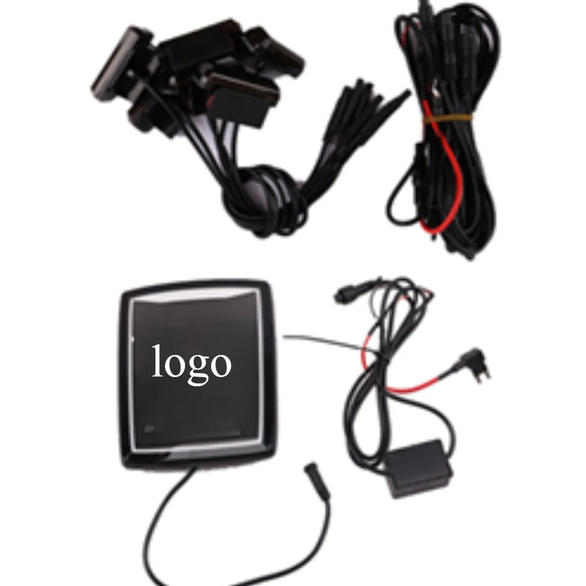 

Fo TANK700Hi4-T Yellow Red White Light Upgrade Buckle Central Net Light LED Front Face Decoration Modification