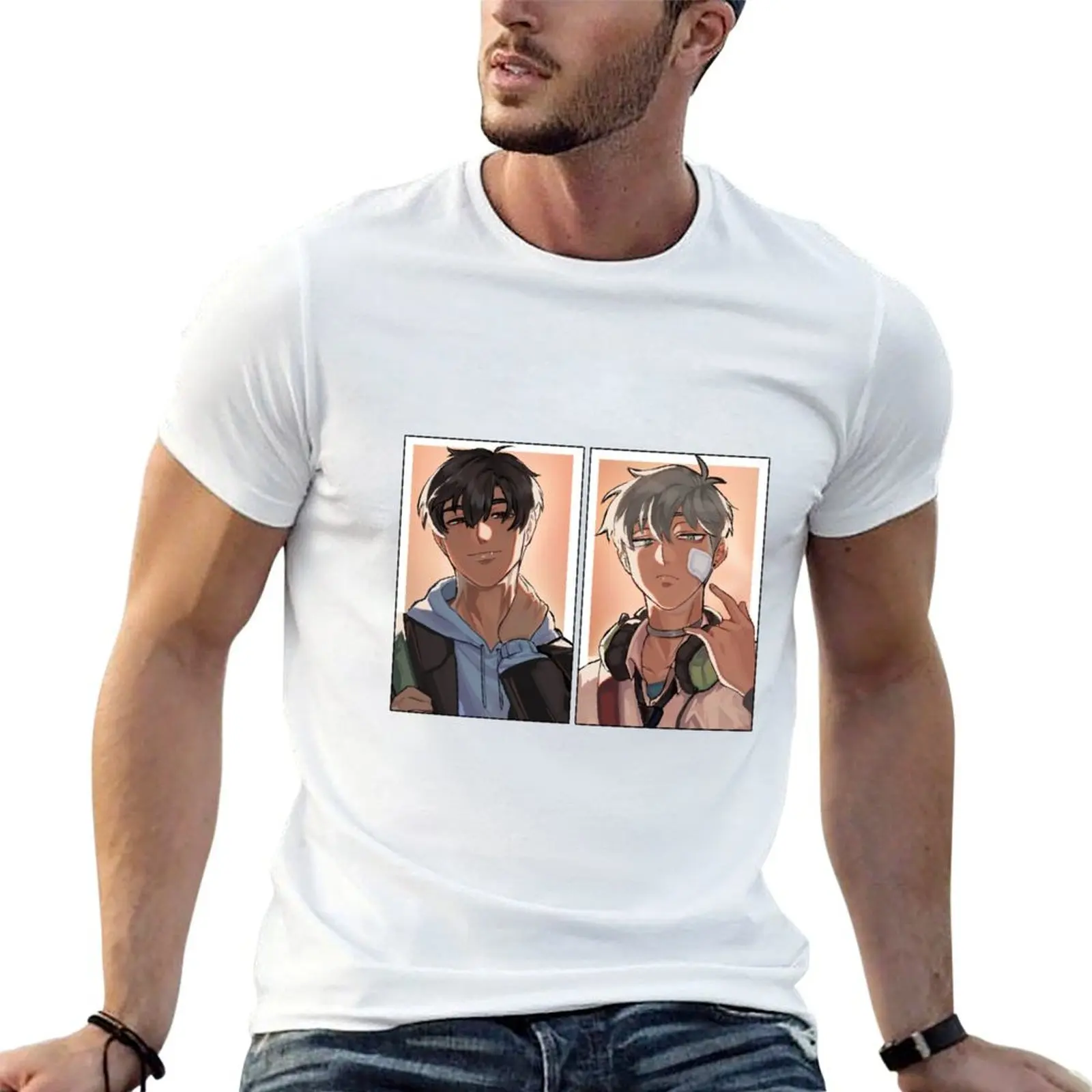 

ivantill photocard T-Shirt t shirts for man pack cotton t shirt man casual T-Shirt