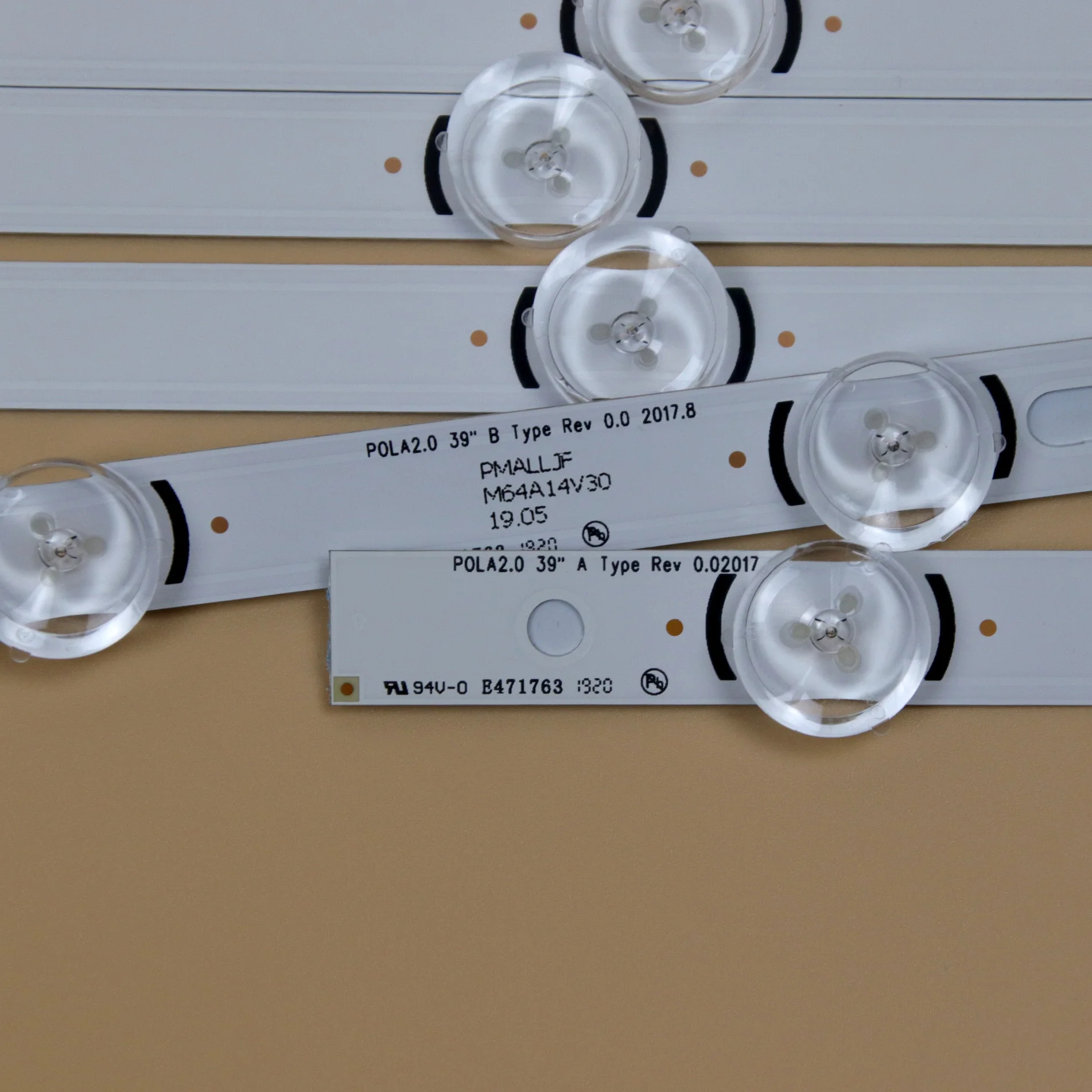 39LA6130 39LA6134 39LA6136 39LA6139 39LA613S 39LA613V 바용 LED 백라이트 스트립 INNOTEK POLA2.0 39인치 A/B 타입 REV 0.0 테이프