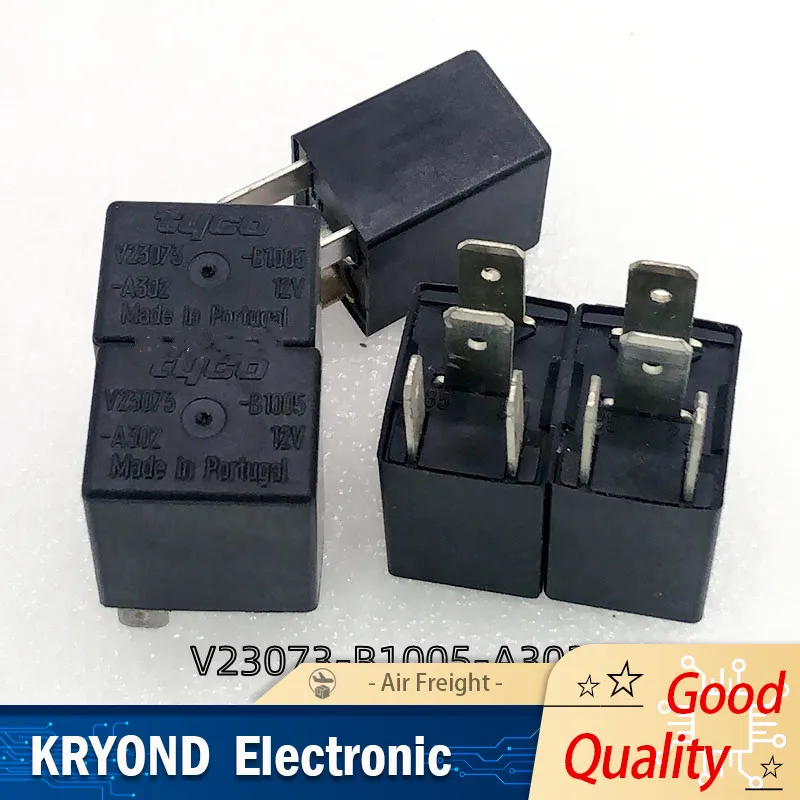 Автомобильное реле V23073-B1005-A302 4-контактное 12 В для оригинального