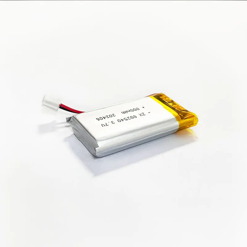 10PCS 802540 Lithium Battery 3.7V 800mAh  082540 802542 Li Polymer Batteries PH2P for Flashlight Remote Controller Handheld Fans