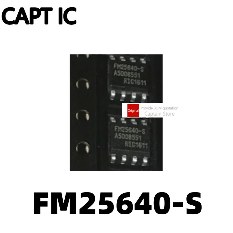 5PCS SMD FM25640 FM25640-S FM25640-G Memory IC Chip SOP-8