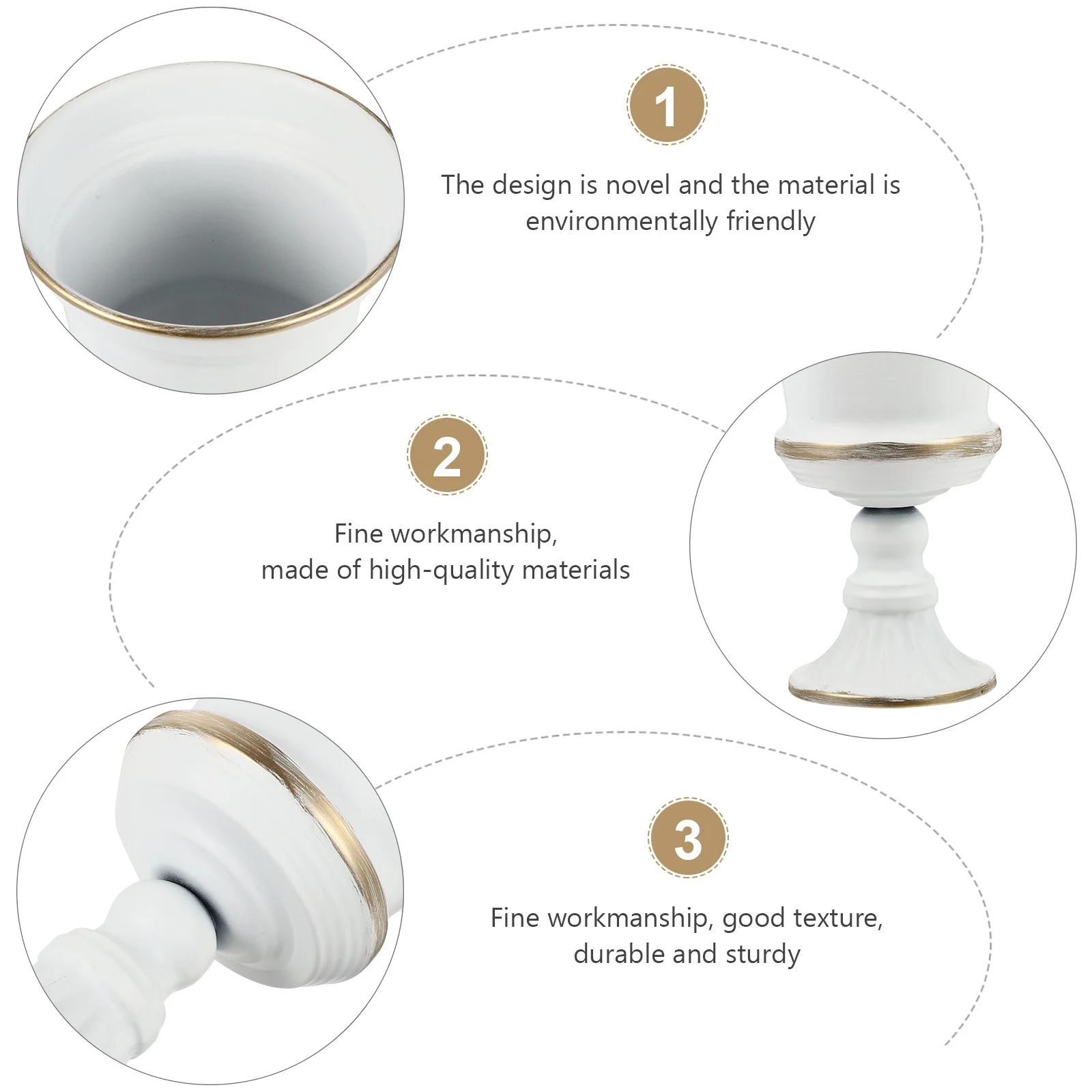 

1pc Metal Flower Vase Fresh Dried Flower Pot Floral Arrangement Container Iron Art Planter Home Garden Decor Tabletop Ornament