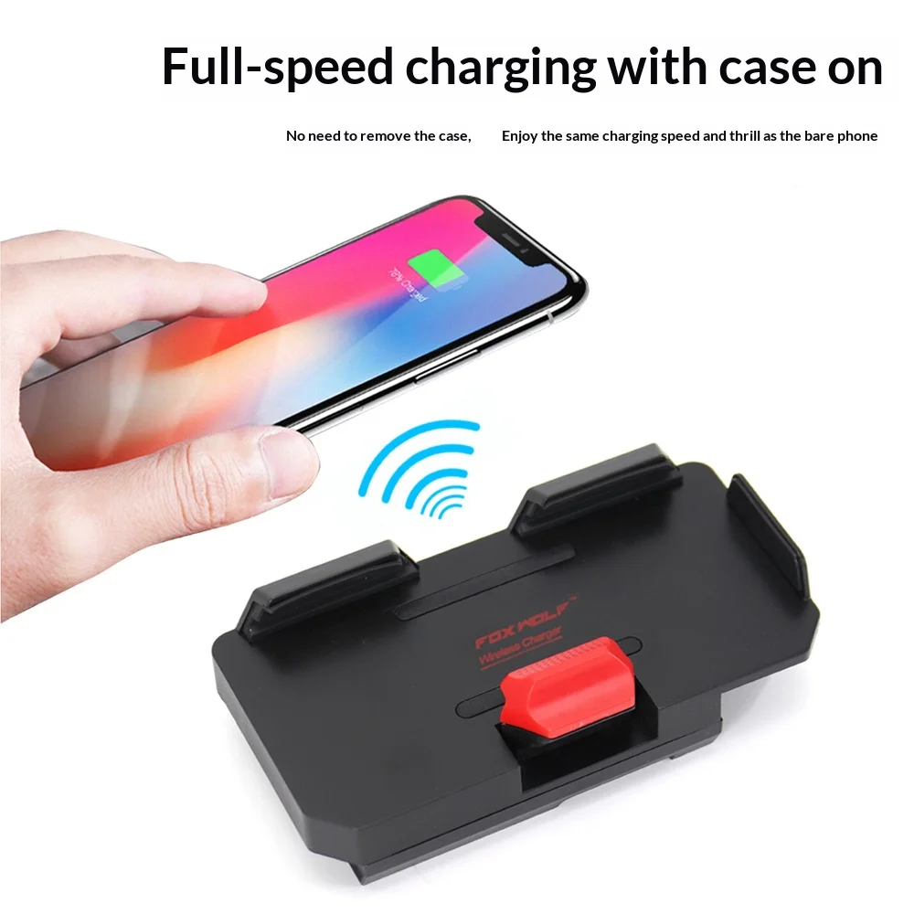For BMW R1250GS ADV Wireless Charge Mobile Phone Navigation Bracket R 1250 GS R1250 GS Motorcycle Wireless Charging R1200GS ADV