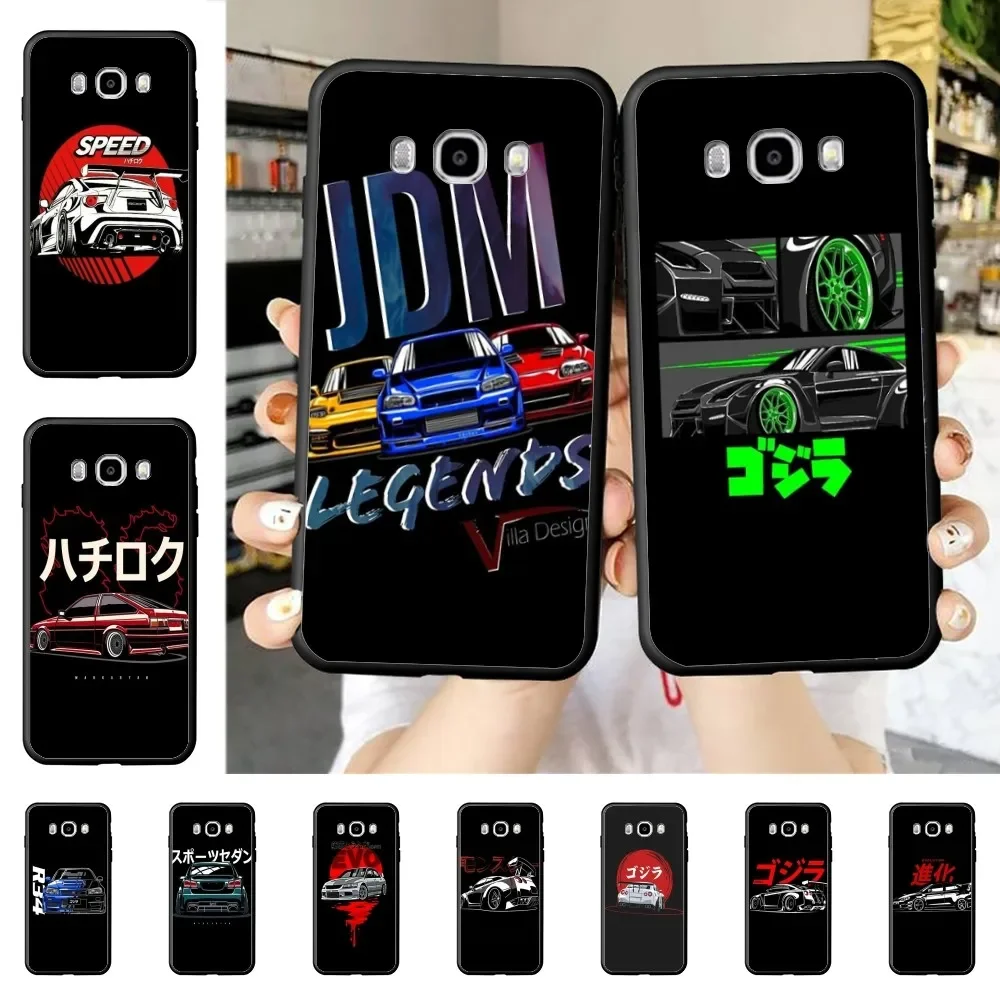 Japan JDM Sports Cars Phone Case For Samsung J 7 plus 7core J7 neo J6 plus prime J6 J4 J5 Mobile Cover