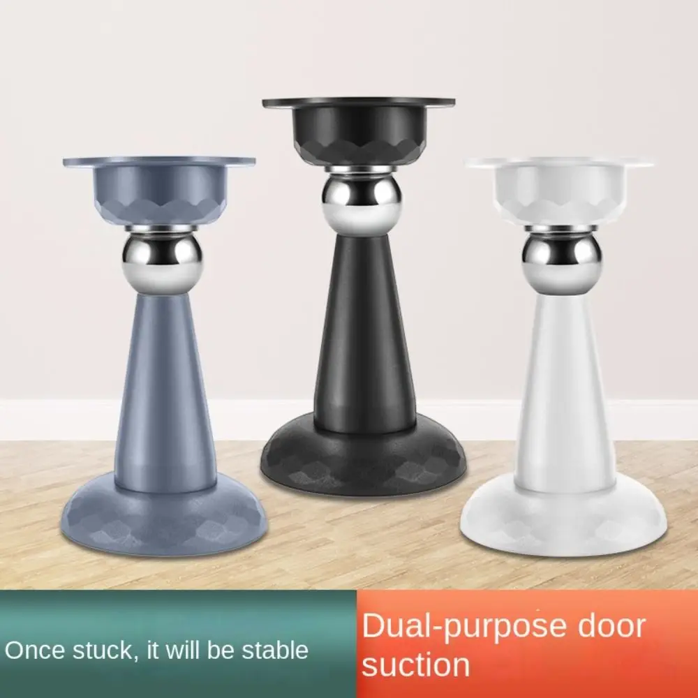 صامت الحرة لكمة شفط الباب المضادة للتصادم الوفير قوي المغناطيسي الباب سدادة جدار الطابق شفط سلامة الباب وقف غرفة نوم