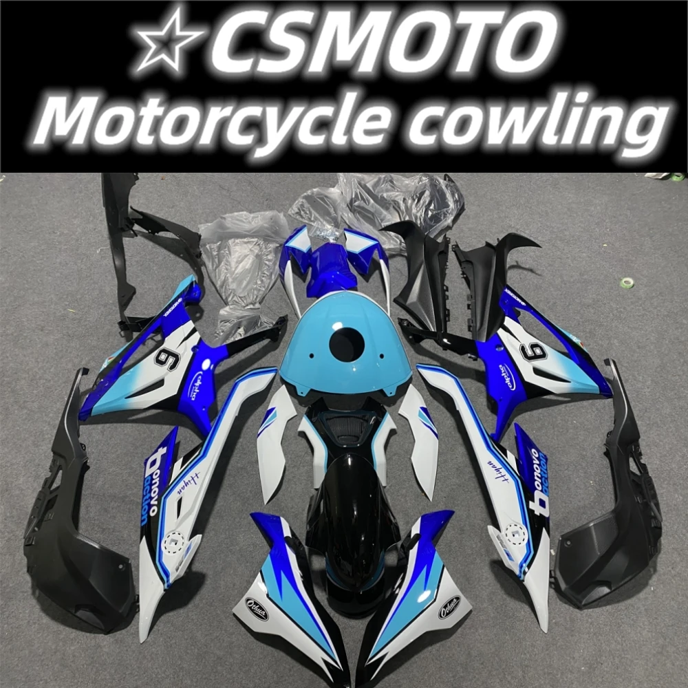 

Новый обтекатель из АБС-пластика подходит для Мотоцикла BMW S1000RR 2019 2020 2021 2022 Комплект кузова сине-белого цвета