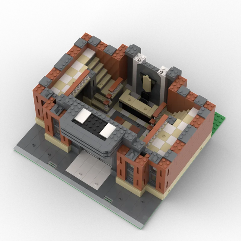 3983 pezzi MOC GrattacieloDecoes Art Deco Blocchi di costruzione modulari Assemblaggio creativo Collector Display Set regalo