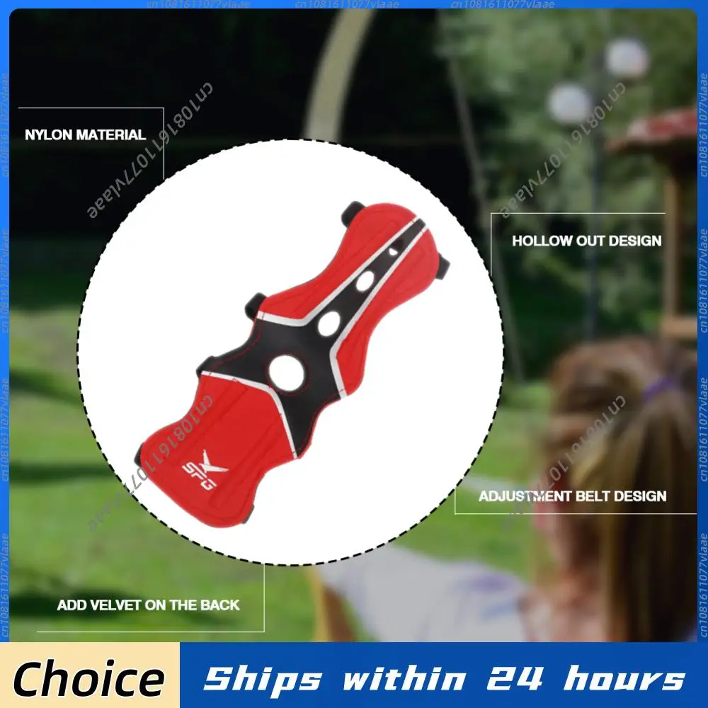 1-4Pcs Archery Arm Guard Lightweight Nylon Forearm Protector Sleeve Adjusting Strap Comfortable Durable Training Accessories