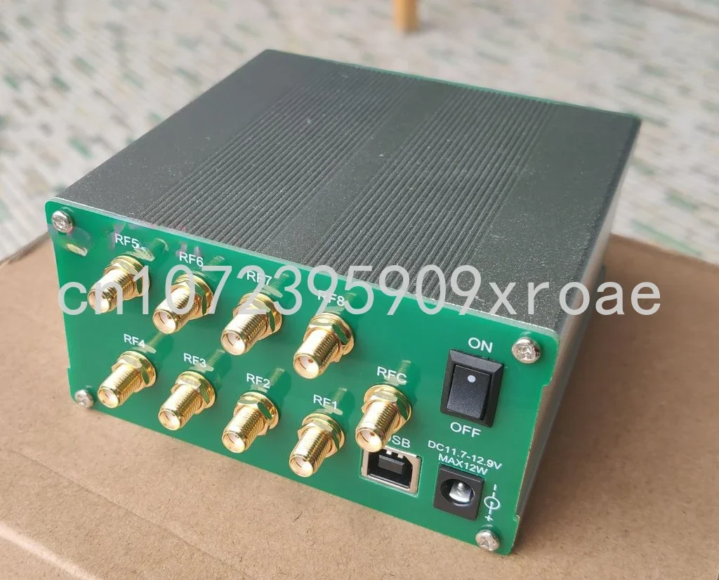 Single Pole 8 Throw Switch, CNC, Programmable, RF, HF, Microwave, 10K, 2.5G, SP8T, 1 Out of 8 Switch