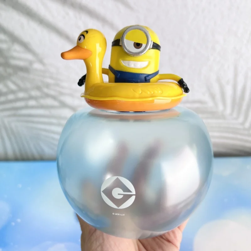 2024 Hot Minions Popcorn Bucket Shoulder Bag Modeling Cup Big Eyes Otto Bike Movie Exclusive Cinema Collection Prezenty urodzinowe