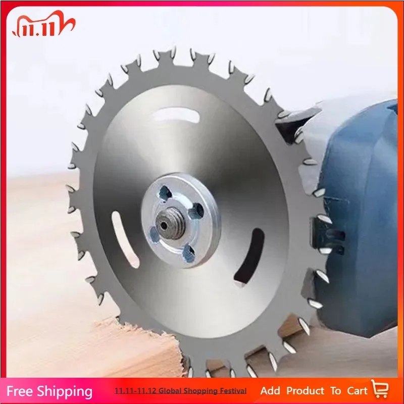 Lâmina de serra circular de liga, disco de corte de madeira, duas vias, lâminas de serra para carpintaria, 4 polegadas, multiferramenta para ferramenta elétrica, moedor de ângulo