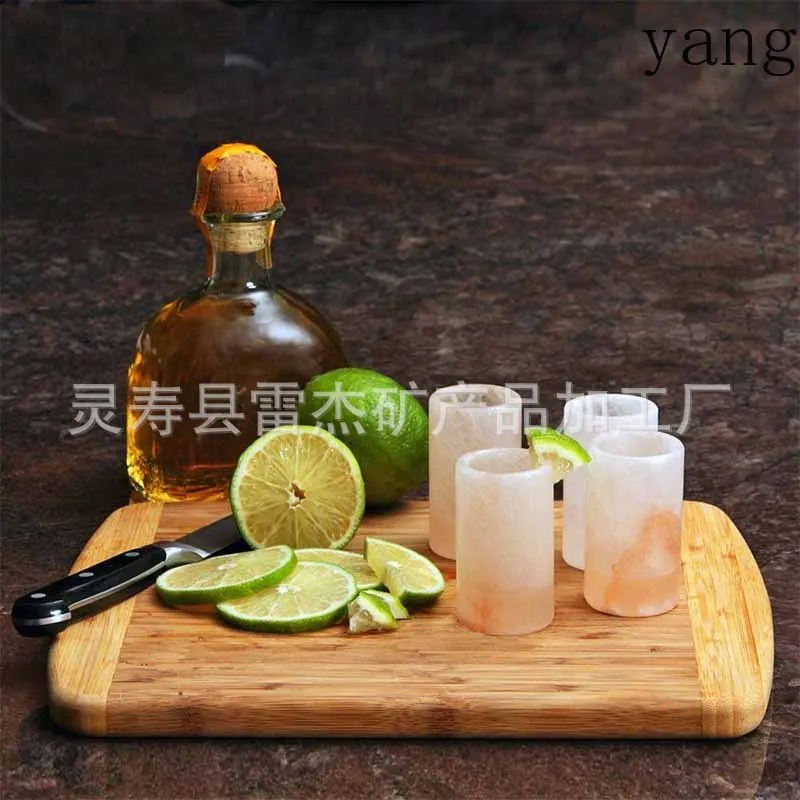 LMM Light Luxury Himalayan Salt, Tequila Glass, Crystal Salt Teacup