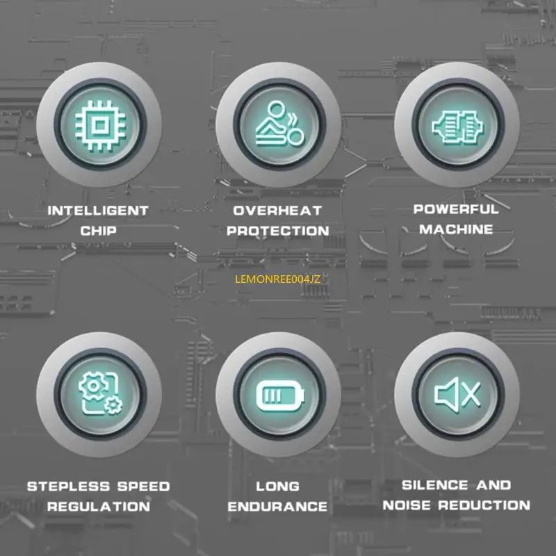 E7CD Multifunction Electric Dusters Small Boosts Fan for best Performances In Any S