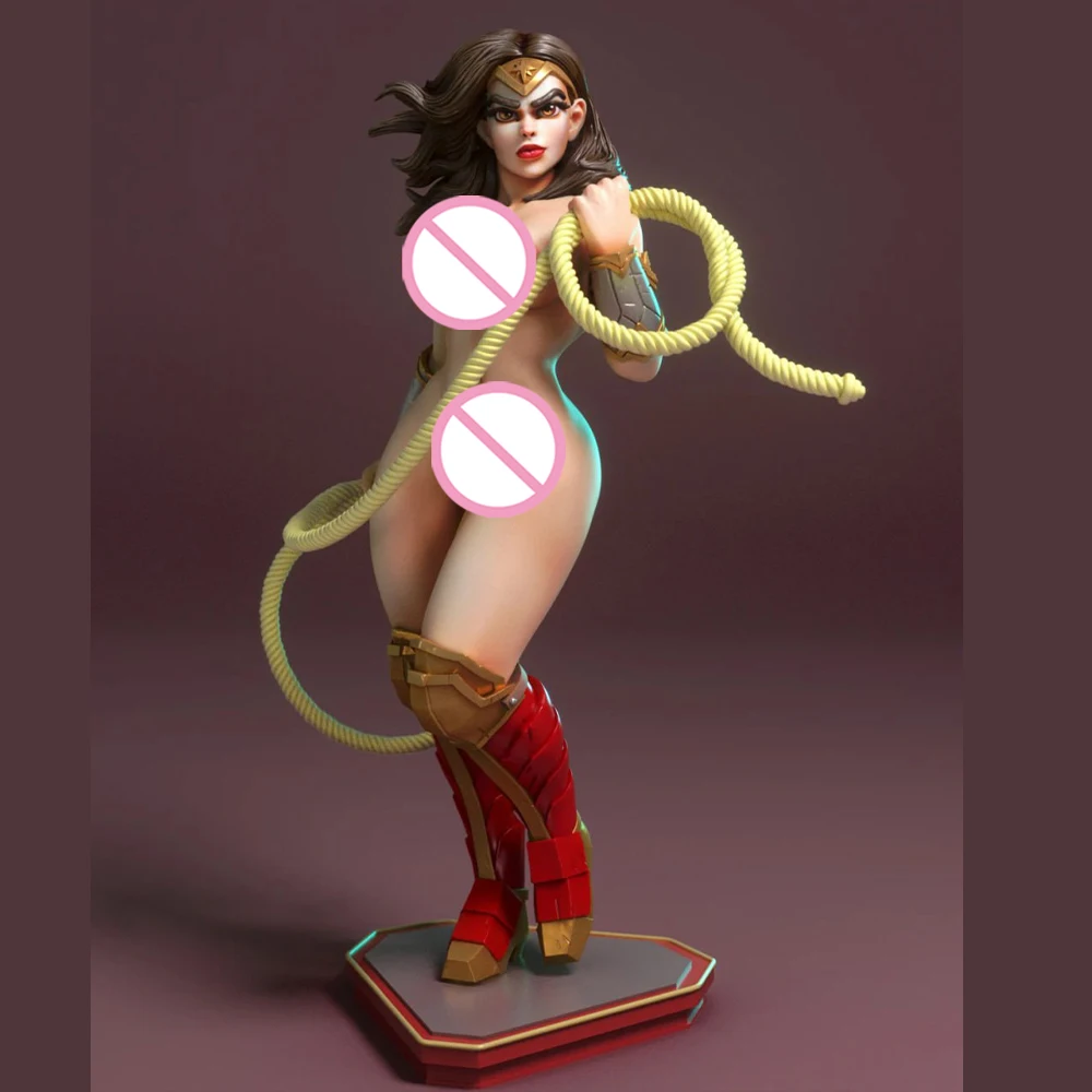 

1:24 Belle Rope Tying Girl 3d Printed Model Resin Unpainted Figure Model Kit NSFW Miniature Garage Gk Kits Unassembled Diy Toys