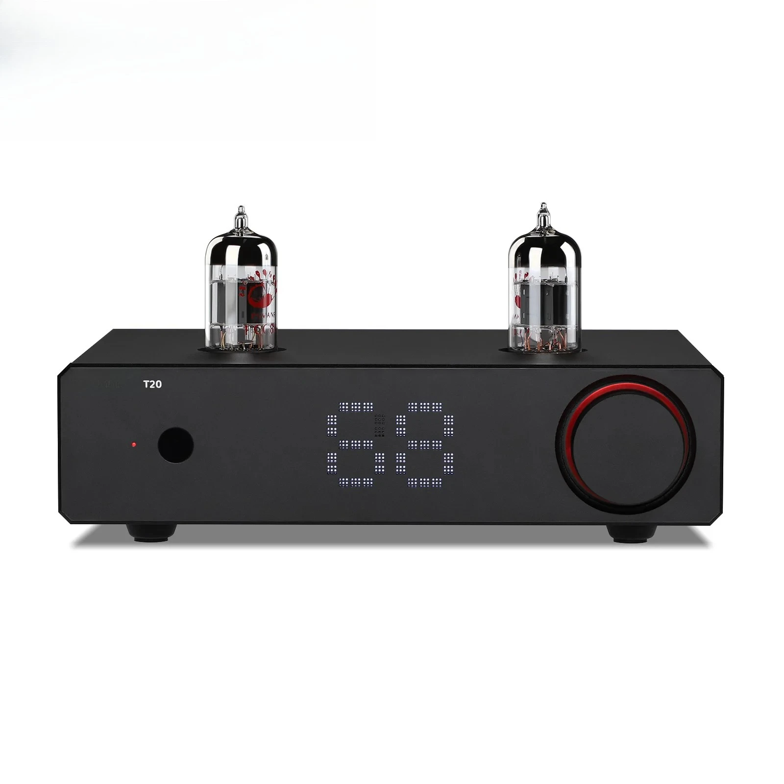 Audio T20 Tube Preamplifier Full Balanced XLR/RCA Output Stereo Preamp with DAC AMP 12V Trigger for Hifi Home Amplifier