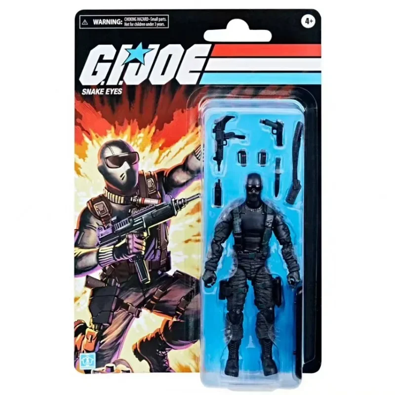 G.I. Joe Movie Anime Figure Crimson Guard Snake Eye 1/12 6-inch Action Figures Model Toy Gift Free Shipping