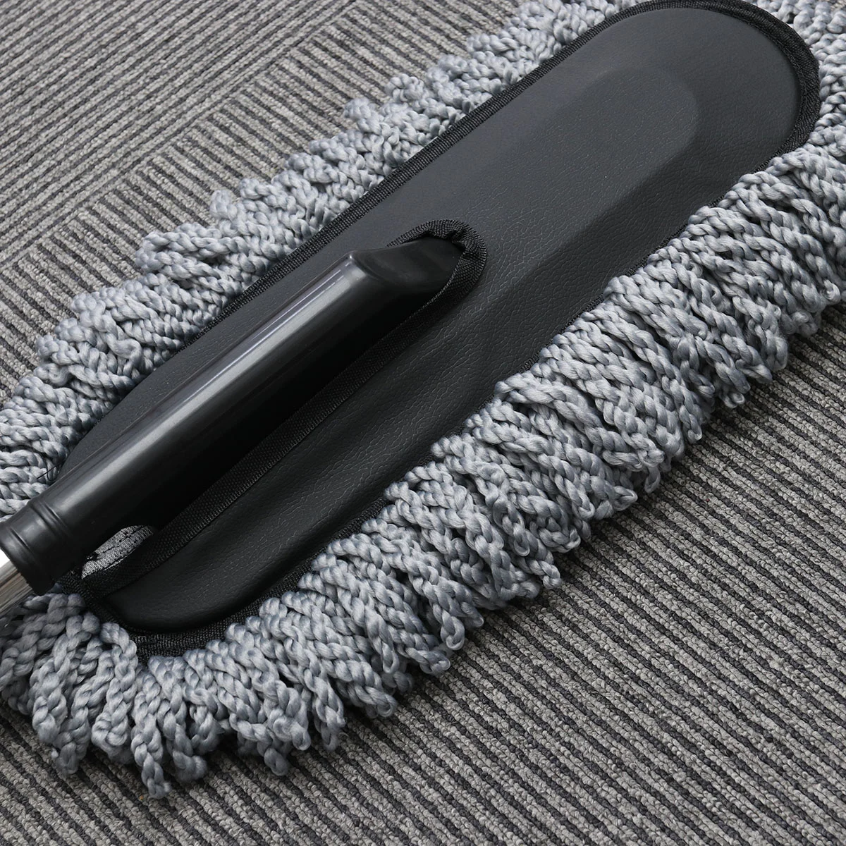 Car Dust Brush with Long Handle Drive Duster Gap Cleaning Extendable Wash Wax Drag