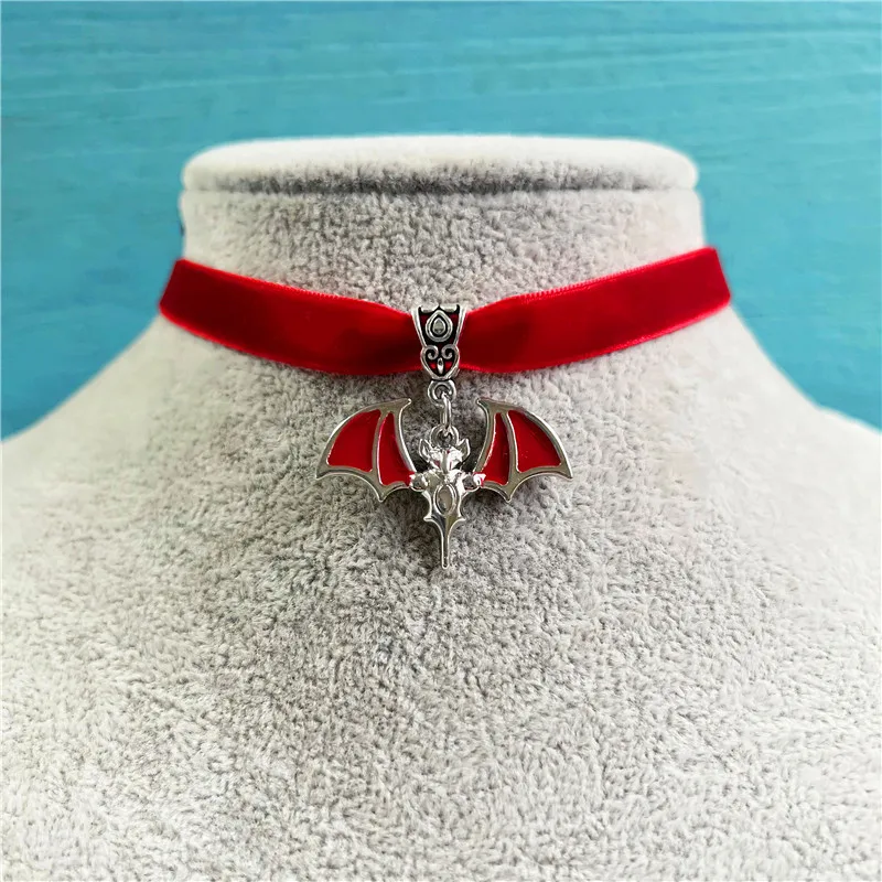 Gothic Bat Necklace…