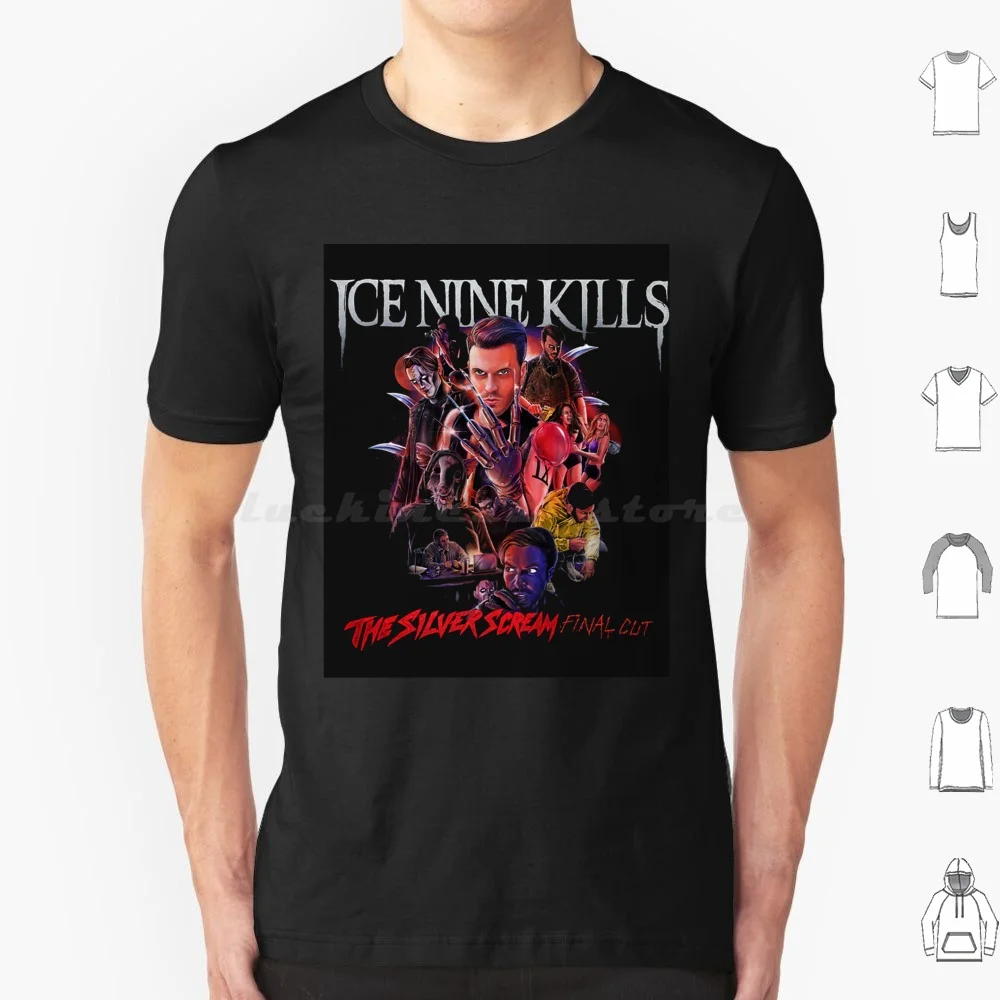 

Bess-Selling2 T Shirt Big Size 100% Cotton Ice Nine Kills Nine Metal Band Music Ice Kills Emo Metalcore Hardcore Punk Horror