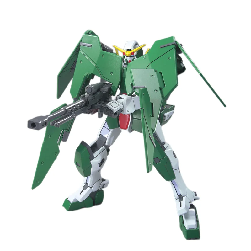 الأصلي الحقيقي GUNDAM dyname HG 1/144 GN-002 بانداي أنيمي نموذج اللعب عمل الشكل هدايا تحصيل الحلي