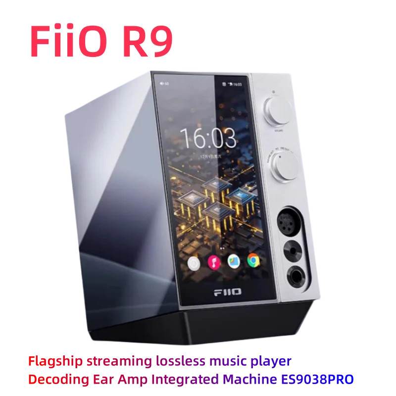 FiiO R9 Desktop Digital Broadcasting DSD Decoding Ear Amplifier 4.4mm Truly Balanced Desktop Headphone Power Amplifier