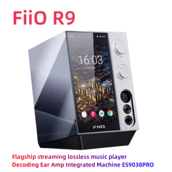 FiiO-amplificador de potencia de auriculares de escritorio R9, dispositivo de transmisión Digital, DSD, decodificación de oreja, 4,4mm, realmente equilibrado