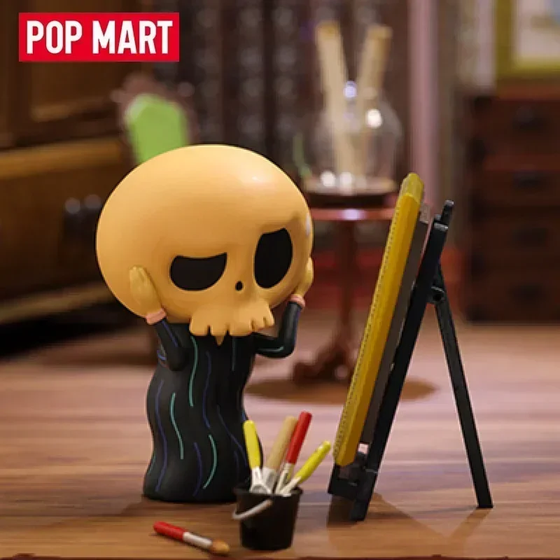 POP MART Labubu Spirit Art Series Anime Figure Blind Box Cute Mystery Gift Collection Blind Bag Desktop Ornaments