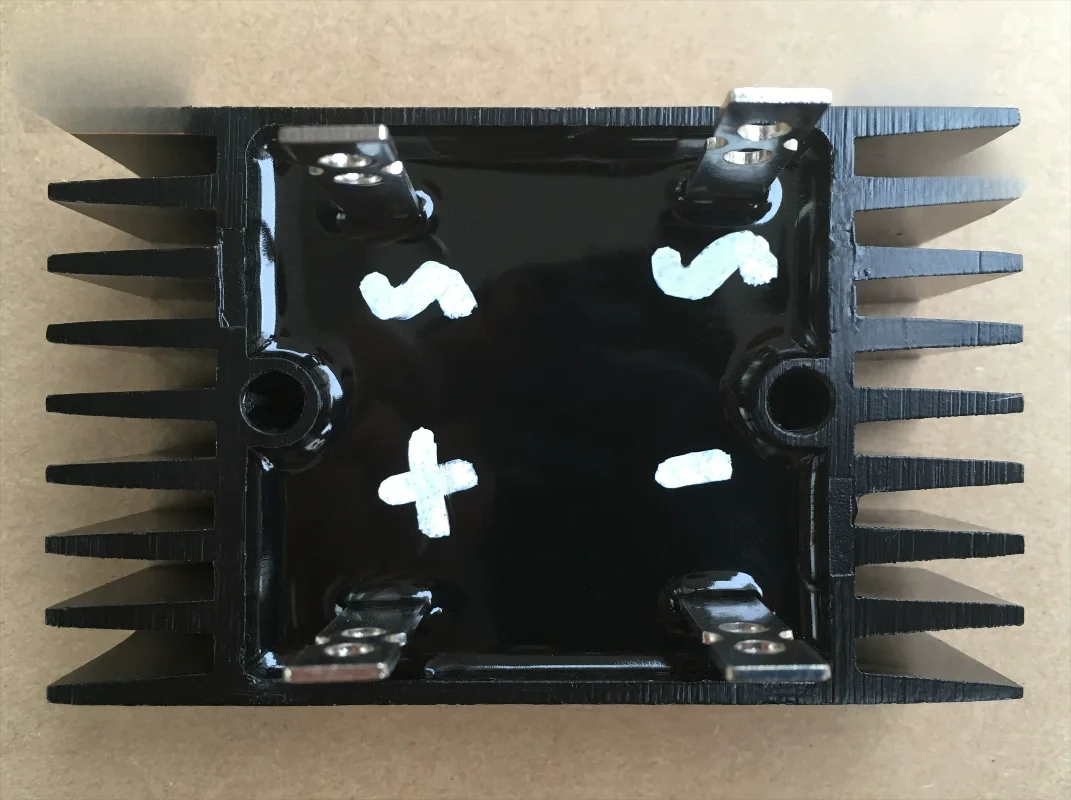 QL Series Single Phase Diode Bridge Rectifier QL50A~QL100A 1600V Rectifier Module With Heat Sink