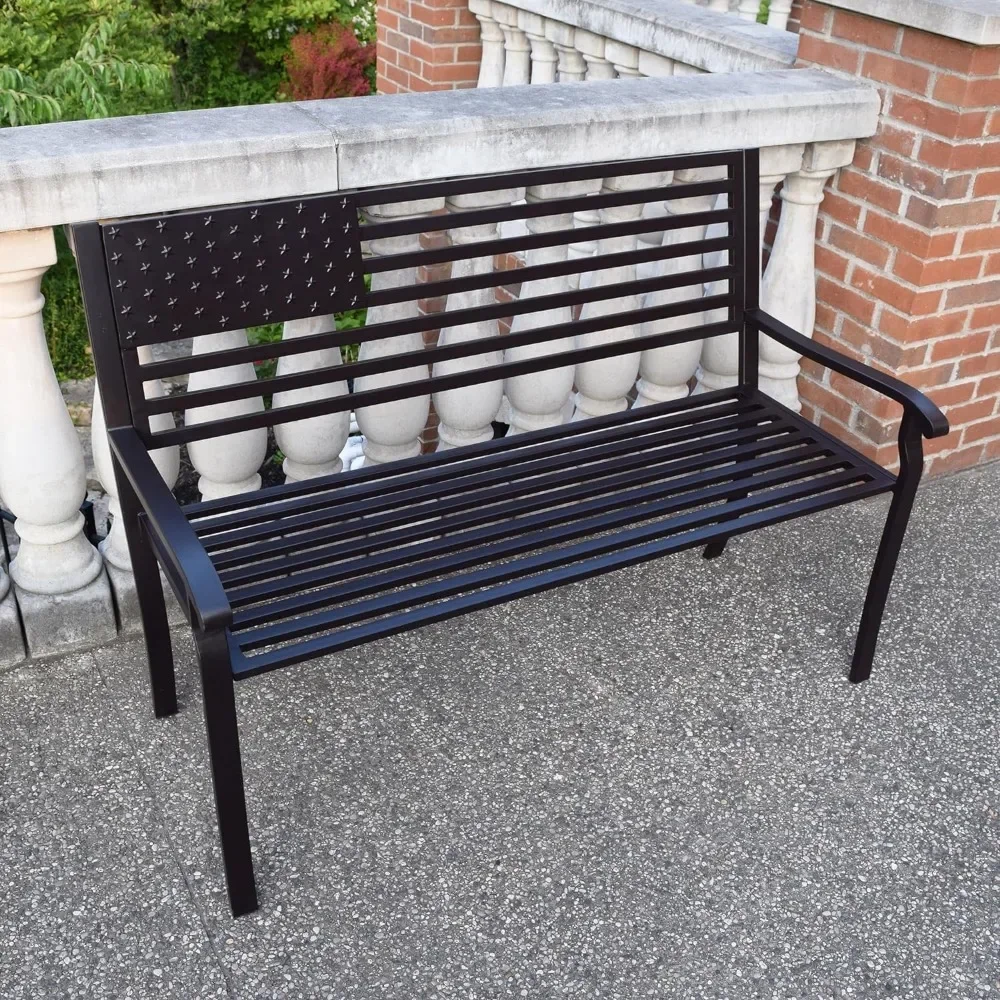 American Pride Bench Chairs，Outdoor Leisure Bench