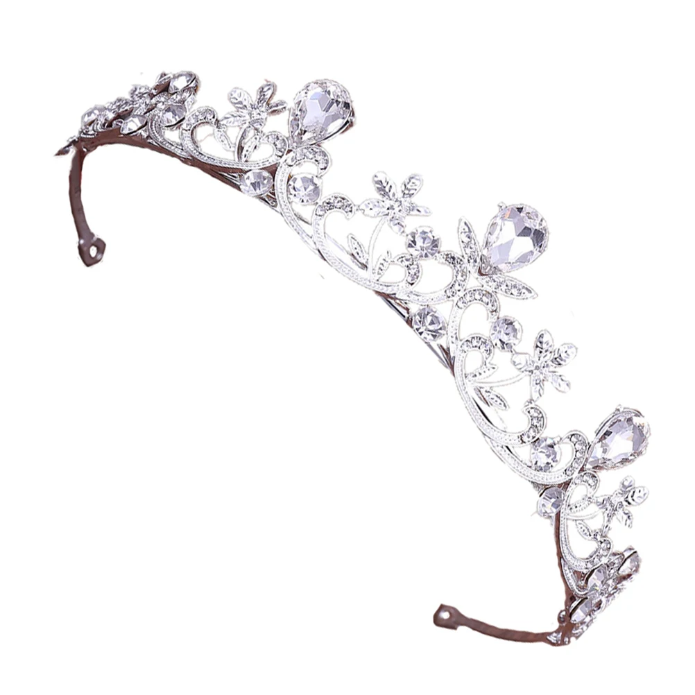 

Bridal Tiara Headband Children's Headgear Bride Headdress Rhinestones Wedding Hair Accessories