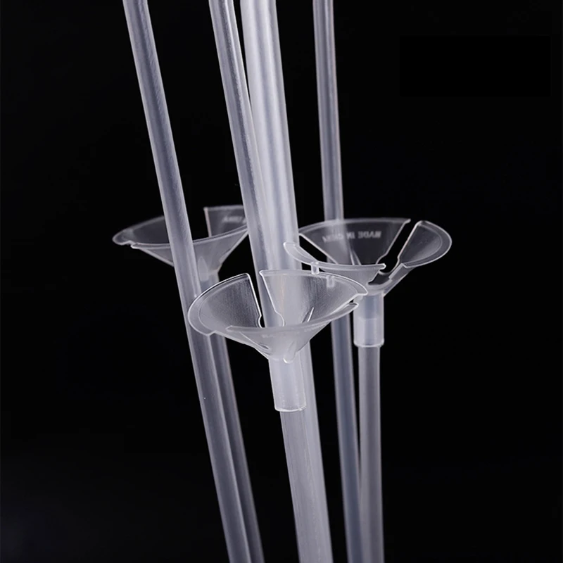 Supporto per palloncini a 7 tubi supporto per palloncini da tavolo per matrimoni colonna decorazione per feste di compleanno supporto per palloncini