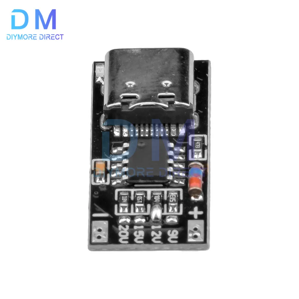 PD/QC Decoy Board Fast Charge USB Boost Module Type-c Power Supply Change Module PD3.0/2.0 PPS/QC4+ QC3.0/2.0 FCP AFC