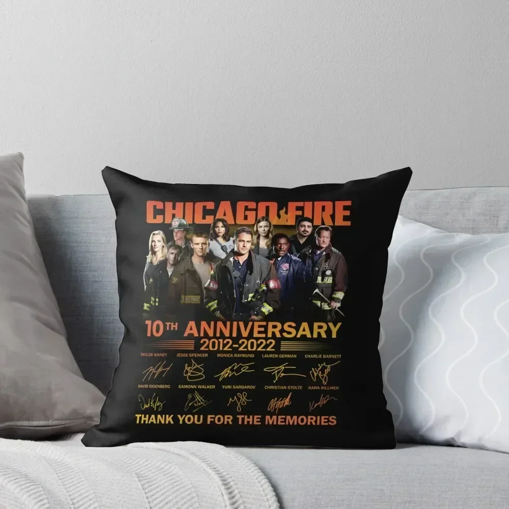 

Chicago Fire 90s vintage art Throw Pillow Sofa Decorative Covers Luxury Pillow Case Sitting Cushion pillow