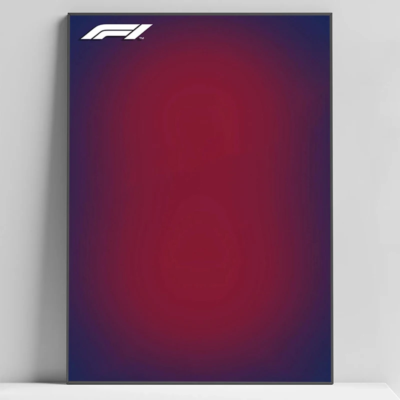 الصيغة الحديثة الحد الأدنى 1 F1 التقنية المتوافقة مع التدرج الجمالي ملصق صورة لغرفة المعيشة ديكور رجل الديكور الجدار #6