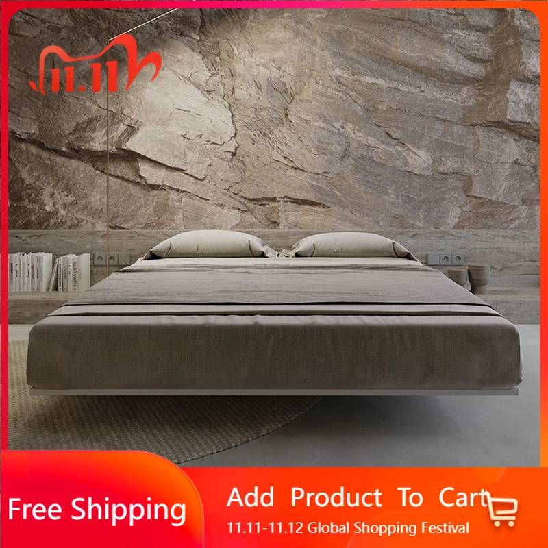 

Vintage Create Bed Minimalist Wedding High Quality Simple Modern Bed Design Ltalian Conference Letto Matrimoniale Home Furniture