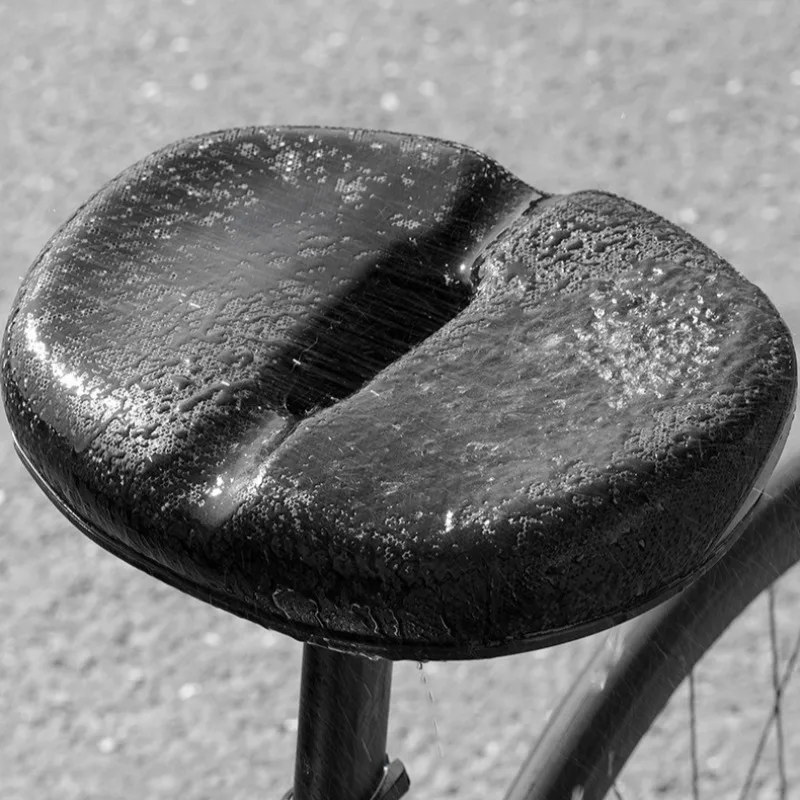 

Comfortable Bike Saddle Double Shock Absorption Thickened Enlarged Soft Waterproof Bicycle Saddle Bicycle Parts Bicycle Parts